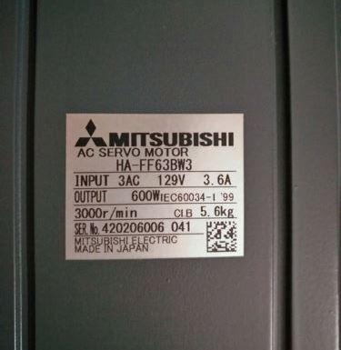 Сервомотор Mitsubishi HA-FF63BW3