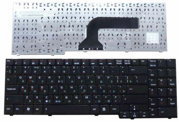 Клавиатура для ноутбука Asus G50 G70 M50 M70 X55 X70 X71 Series (матовая) рус.