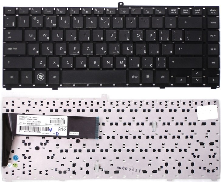 Клавиатура для ноутбука HP ProBook 4411s 4416s Series