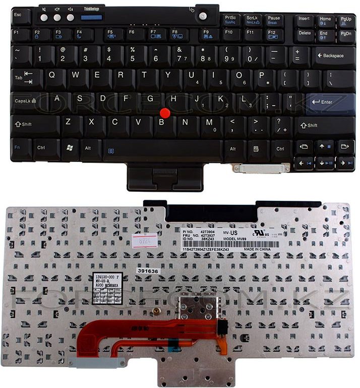 Клавиатура для ноутбука IBM Thinkpad T60 T61 R60 R61 Series