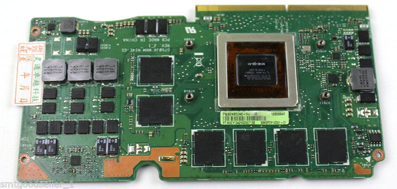 Видеокарта для ноутбуков Geforce GTX 770m 3GB GDDR5