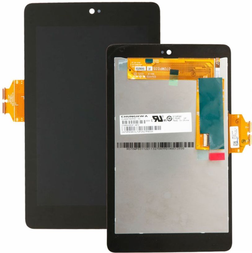 Дисплейный модуль Asus Nexus 7 Tab Wi-Fi/ не подходит на 3G Оригинал Черный