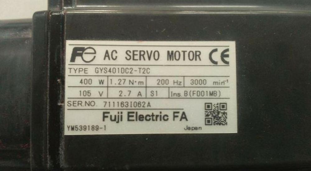 Fuji серводвигатель GYS401DC2-T2C