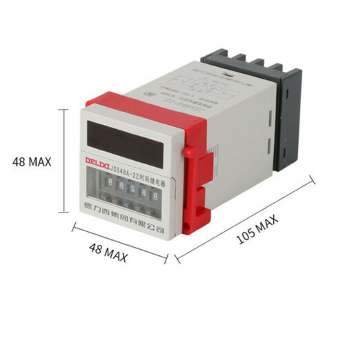 Реле JSS48A-S AC220V Delixi