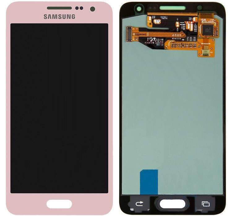 Дисплейный модуль Samsung A300F A3 Розовый  Оригинал