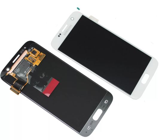 Дисплейный модуль Samsung G930F S7 Белый  Оригинал