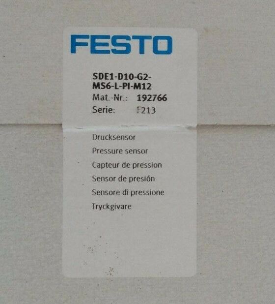 Festo SDE1-D10-G2-MS6-L-PI-M12 192766
