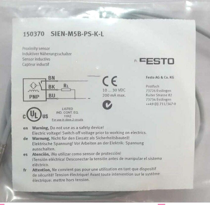 Festo SIEN-M5B-PS-K-L 150370
