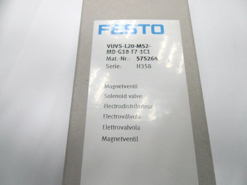 Festo vuvs-L20-M52-MD-G18-F7-1C1