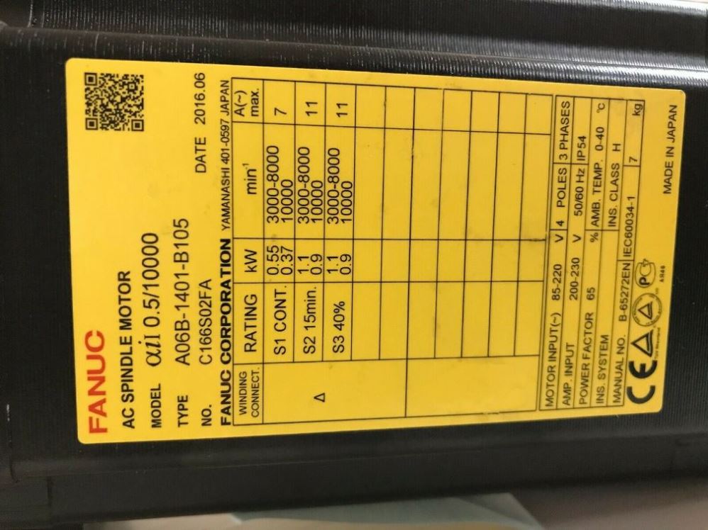Fanuc A06B-1401-B105