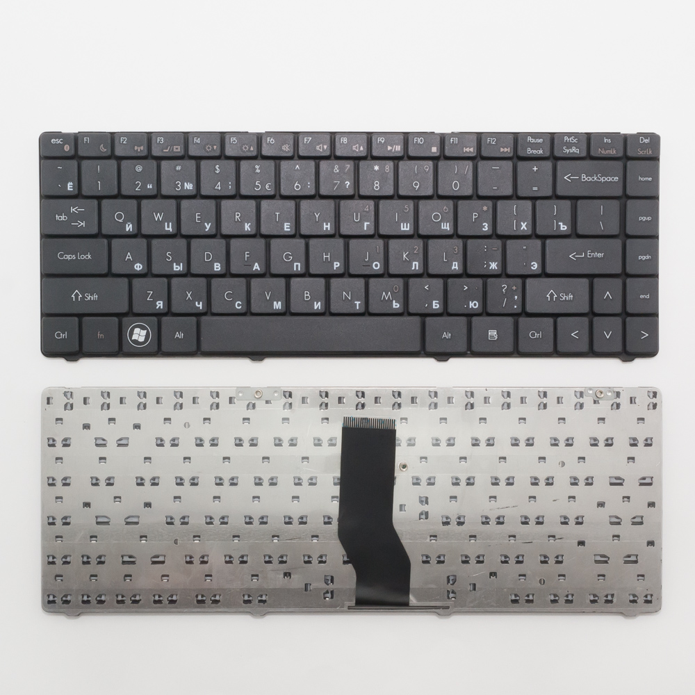 Клавиатура для ноутбука DNS 0135740, 0199722 черная