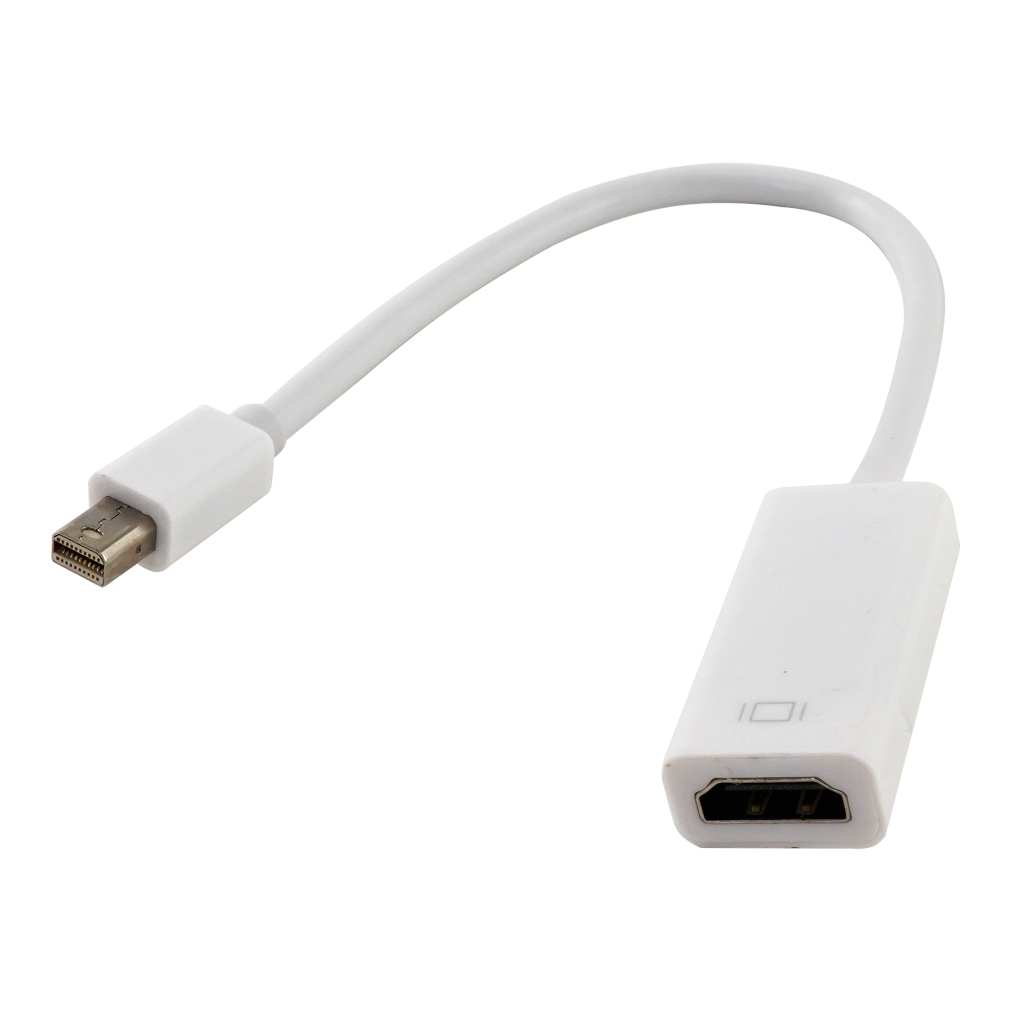Переходник Mini DisplayPort - HDMI белый (кабель)