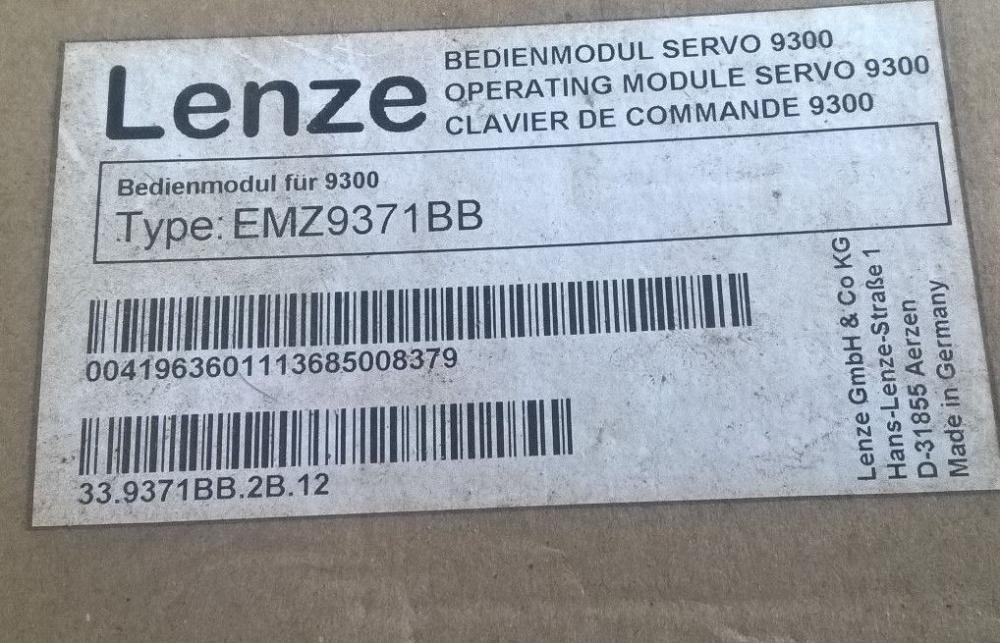 Lenze EMZ9371BB EMZ9371BC