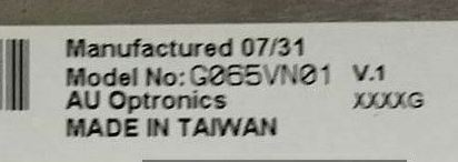 Матрица G065VN01 V1