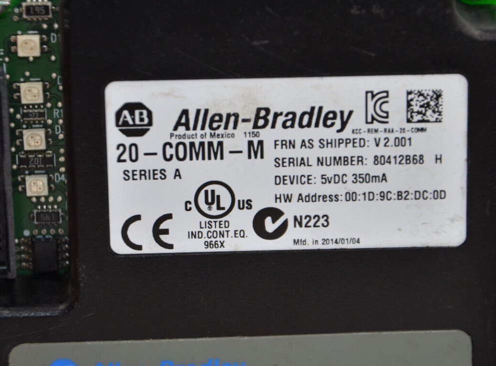 Allen Bradley 20-COMM-M