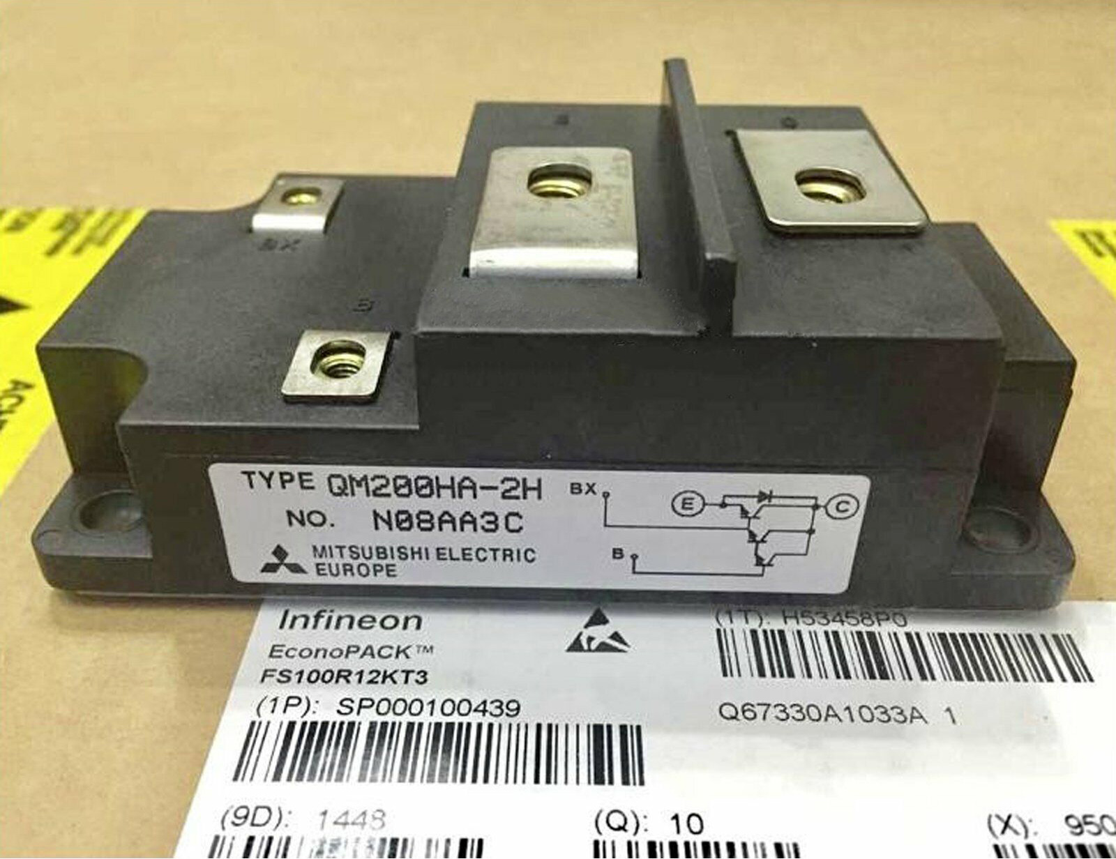 IGBT-модуль QM200HA-2H