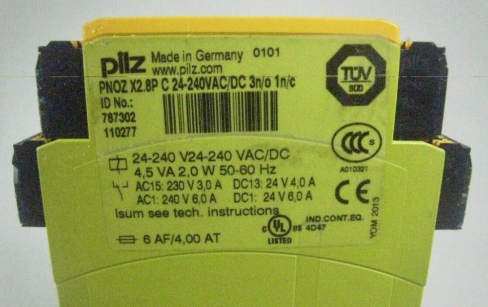 Реле безопасности PNOZ X2.8P 24-240VAC/DC