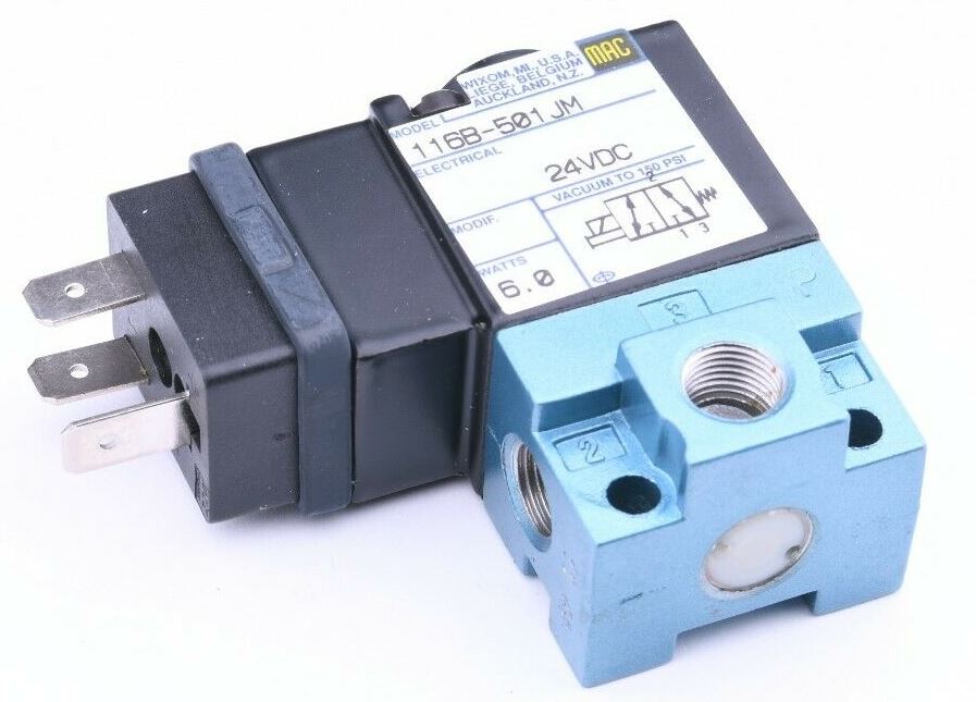 MAC Solenoid 116B-501JM 24V